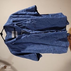 Frank & Eileen Linen blend button shirt XL